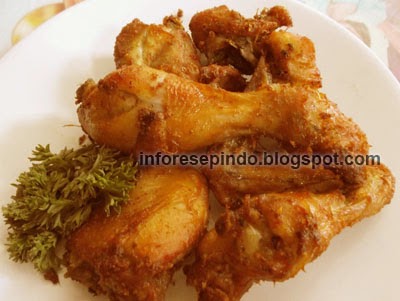 Cara Membuat Ayam Goreng Bumbu Kuning