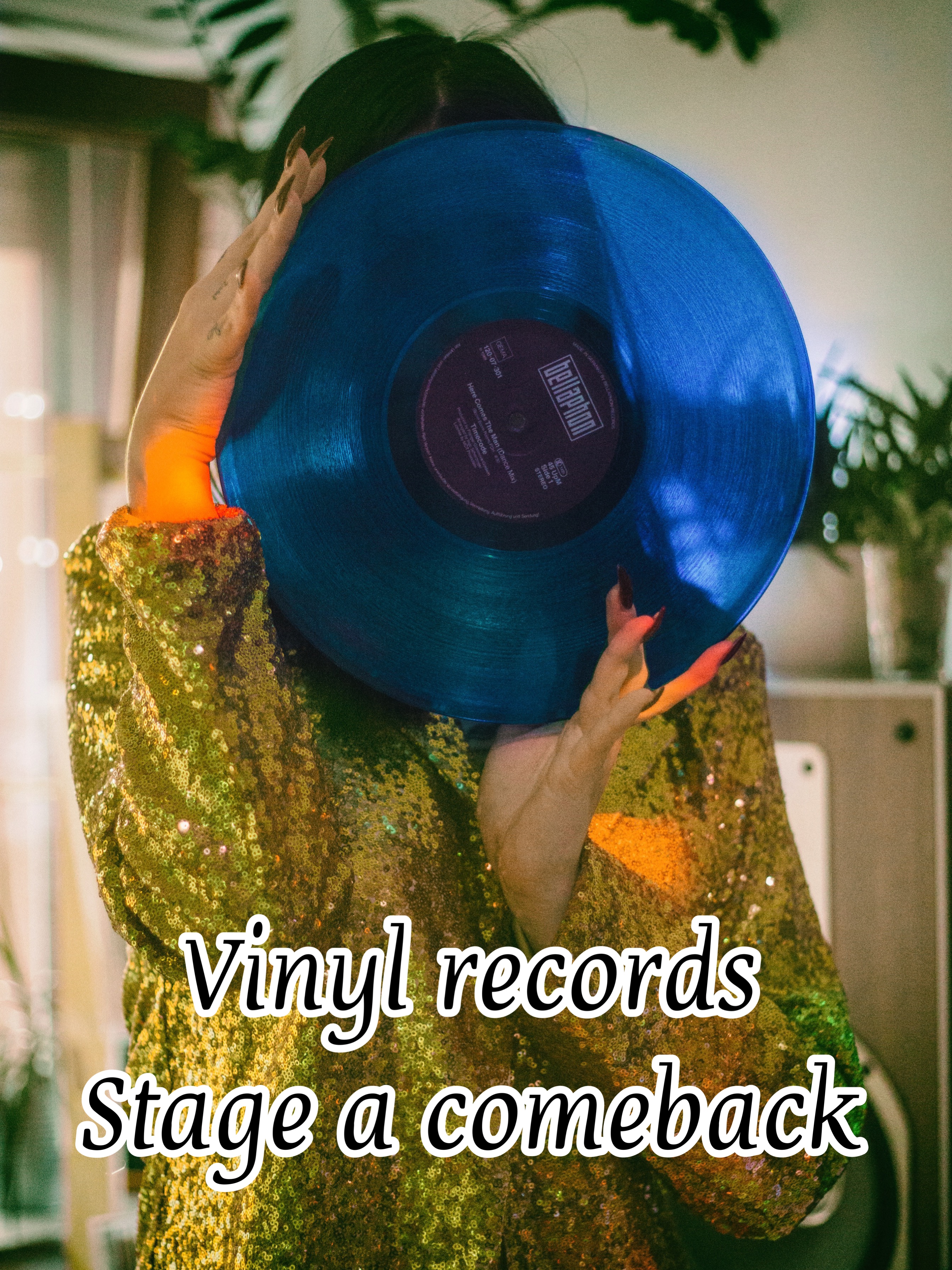 Vinyl records stage a comeback