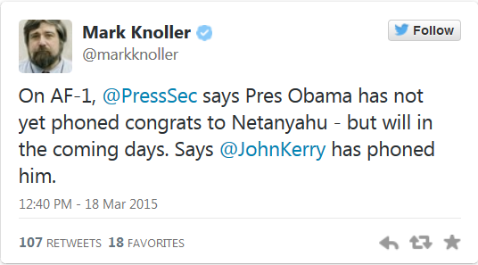 http://twitchy.com/2015/03/18/too-busy-pouting-josh-earnest-kerry-not-obama-called-to-congratulate-bibi/