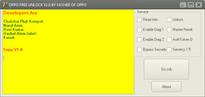 Oppo free unlock v1.0 By father of oppo latest free Download 