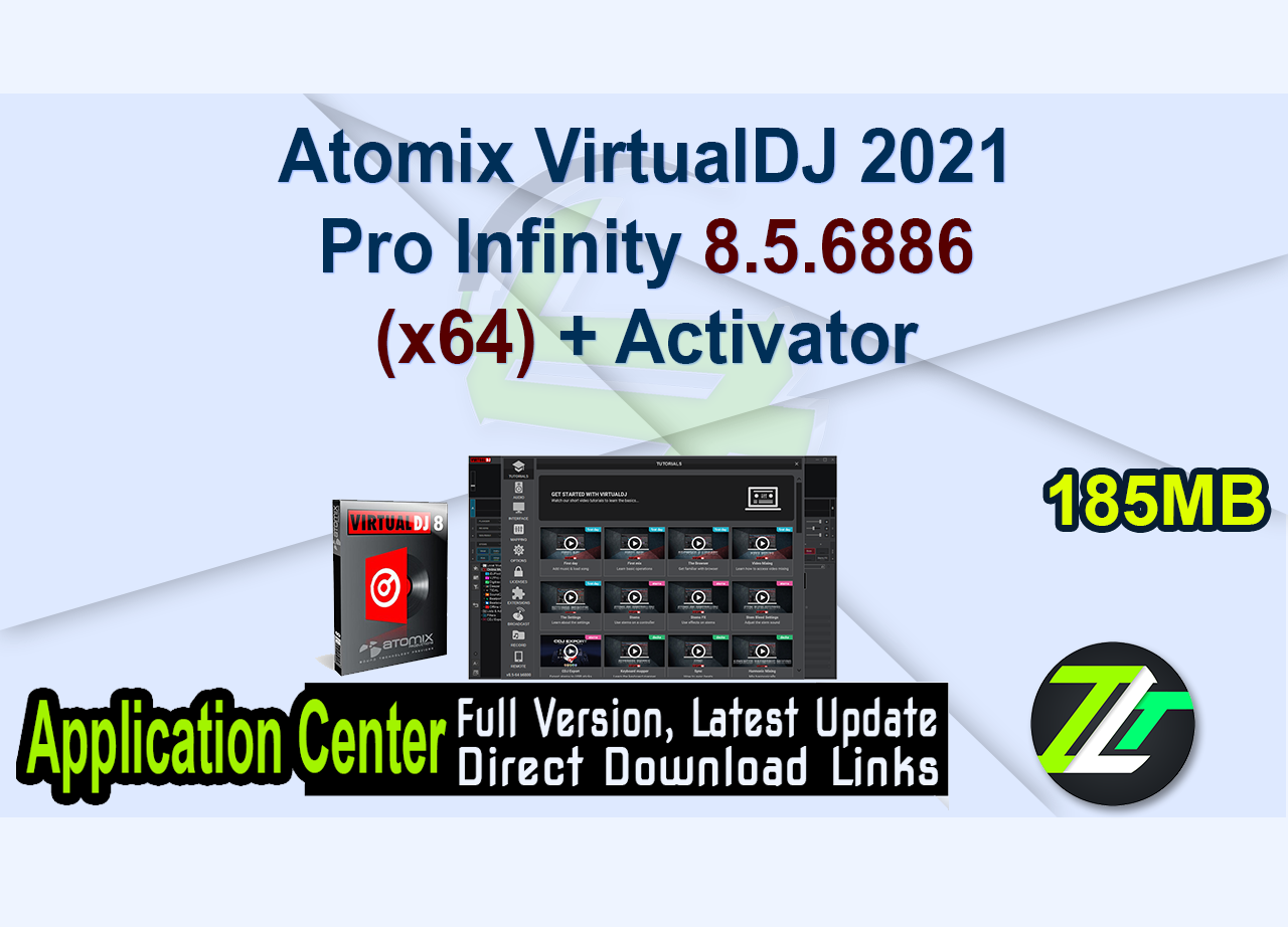 Atomix VirtualDJ 2021 Pro Infinity 8.5.6886 (x64) + Activator