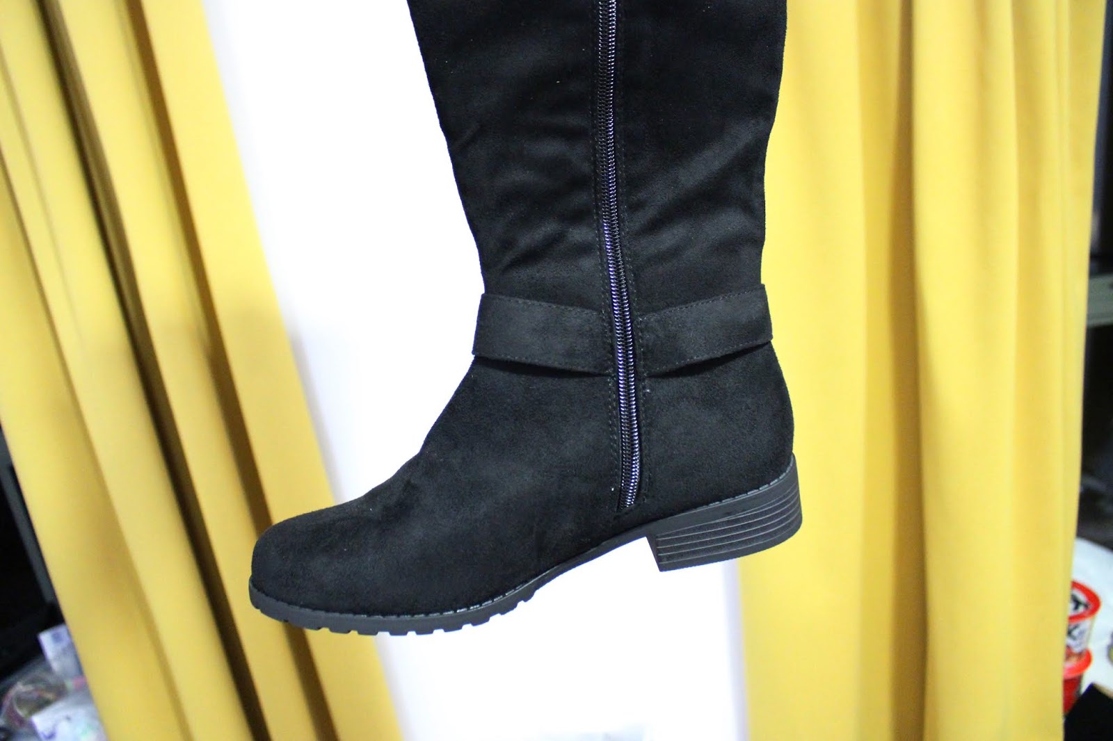 How I Style Knee High Boots This Autumn- Amiclubwear Review 