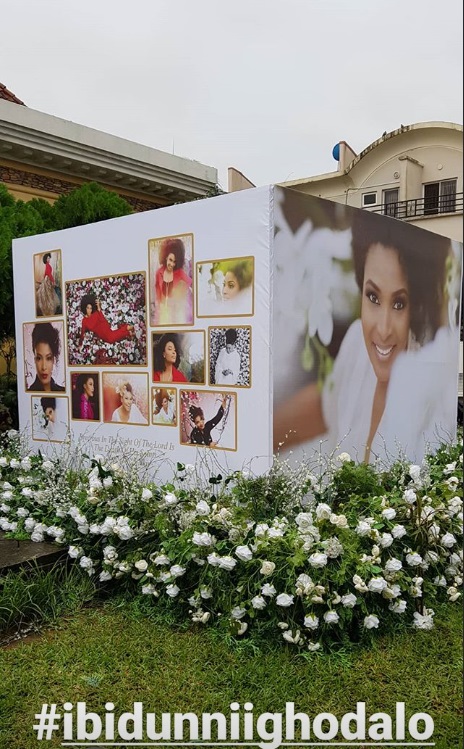 Floral Procession Tribute For Ibidunni Ighodalo