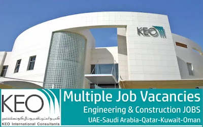 KEO International Consultants Jobs KSA, UAE, Qatar