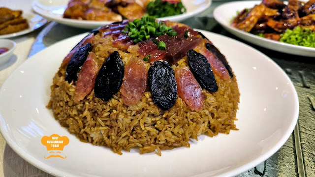 One World Hotel CNY2024 Menu - Wok Fried Fragrant Rice With Waxed Meat And Chinese Chicken Sausage