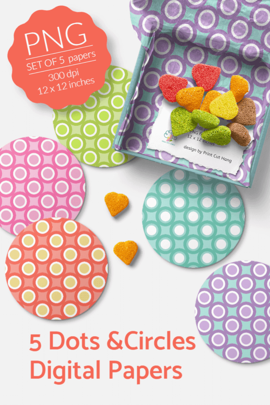 CIRCLES AND DOTS PAPERS