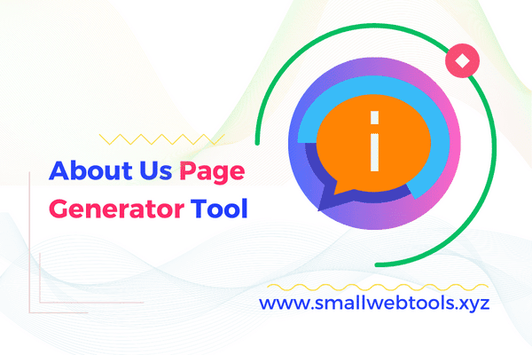 About Us Page Generator For Blogger - Create About Us Page