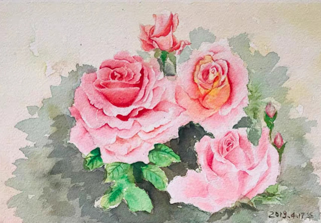 22+ watercolor flower landscape, 12watercolor techniques painting tips