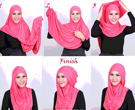 Tutorial Hijab Simple Untuk Kuliah  Jilbab Cantik