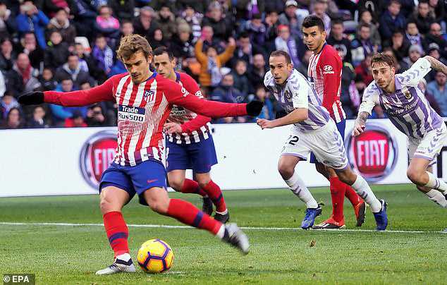 2 Gol Griezmann tundukkan Valladolid