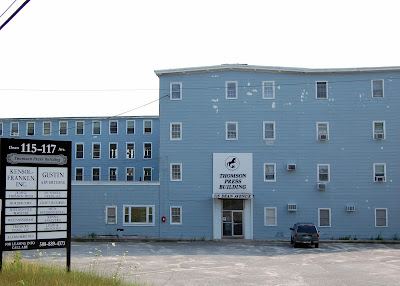 Thompson Press building one of the sites covered by the proposed change in zoning