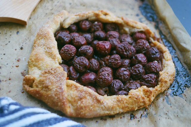 "Old Fashioned" Cherry Galette