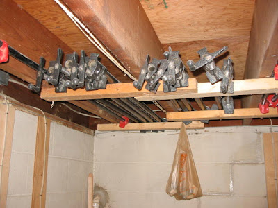 woodworking bench pipe clamps