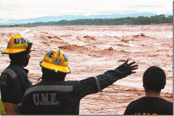 Inundaciones en Bolivia