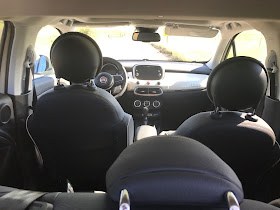 Interior view of 2020 Fiat 500X Trekking AWD