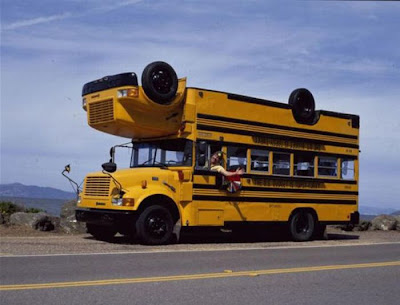  Upside Down Bus