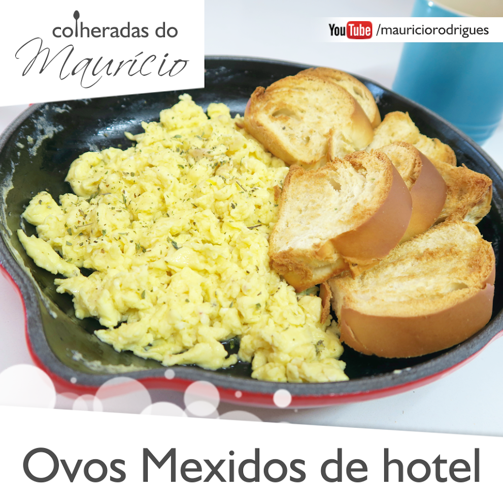 Ovos Mexidos de Hotel / Pousada (Ovos Celestiais)