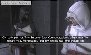 assassins creed bloodlines psp game cutscene dialog