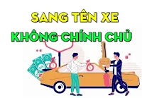 sang tên xe máy ô tô không chính chủ