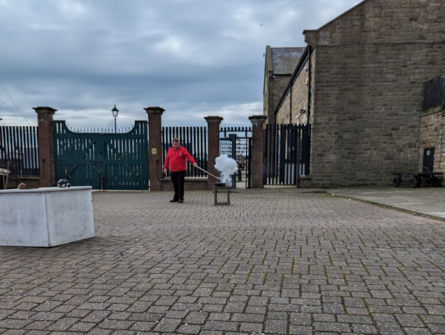National Museum of the Royal Navy, Hartlepool | Review  - Cannon fired