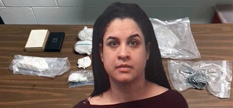 Dominicana arrestada en Nueva Jersey con $2.406 kilogramos de heroína y fentanilo valorados en $160.000 dólares 