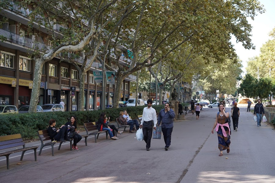 サン・ジュアン通り（Passeig de San Joan）