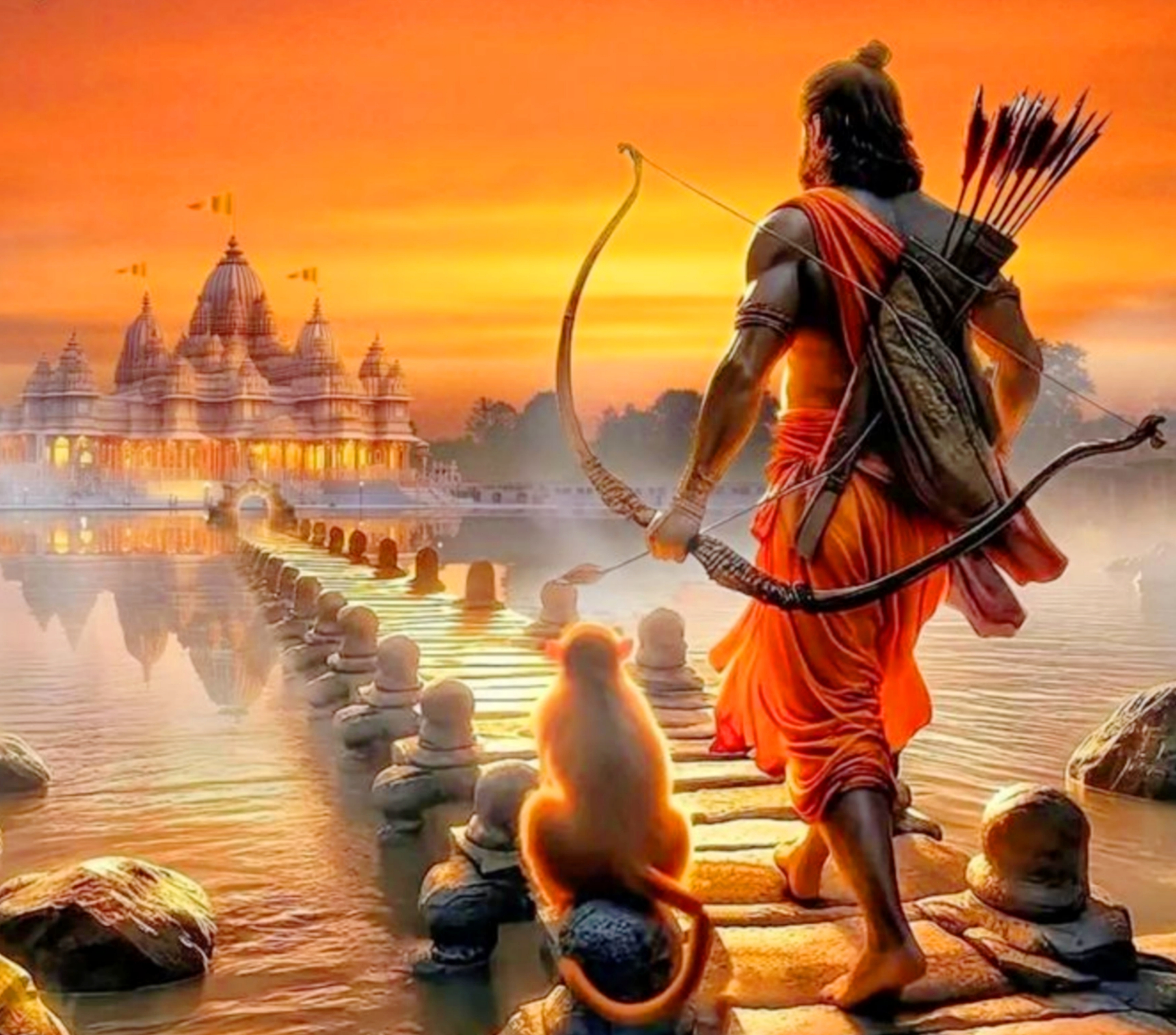 Ram Mandir Ayodhya photos hd story status and Wallpaper