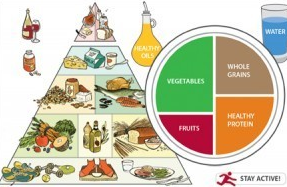 Healthy Eating Plate & Healthy Eating Pyramid