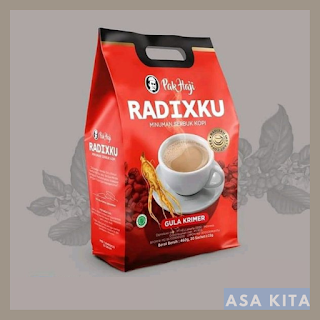 Kopi RadixKu Mengandung 7 Herba Spesial Plus Ginseng Jawa