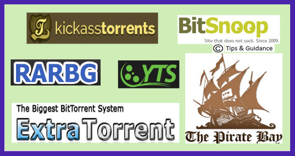 Top10 Most Popular Torrent Sites of 2015