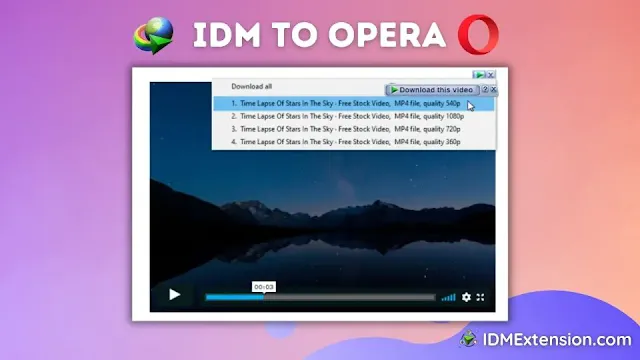 How to Add IDM Extension in Opera