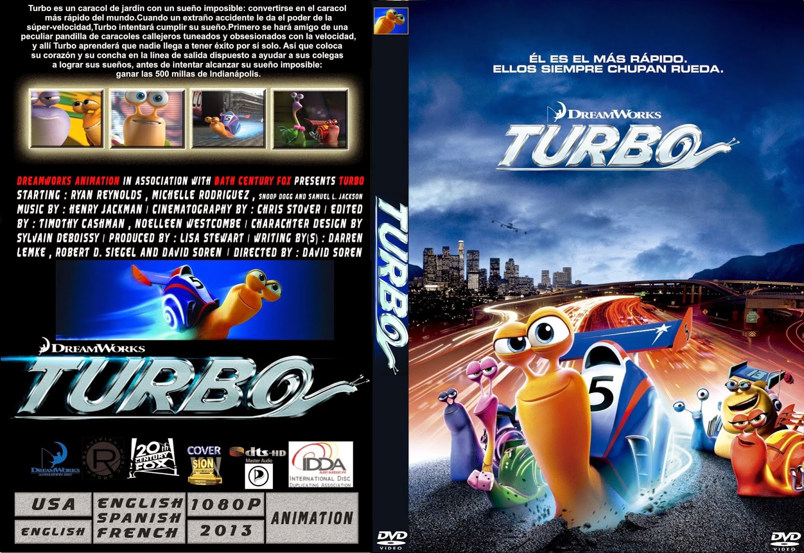 Descargar Turbo (2013) Dvdrip Latino 1 link [Animacion] Gratis