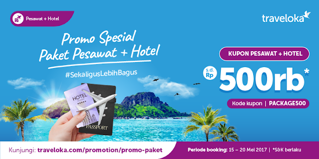 Promo Paket Bundling Tiket Pesawat & Hotel Inovasi Baru Traveloka Apps