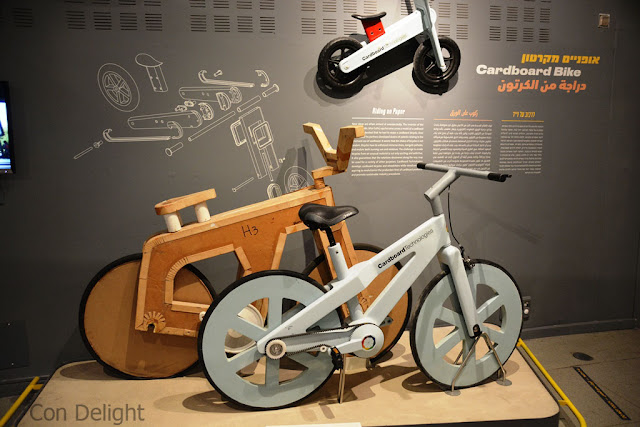 אופניים מקרטון cardboard bike