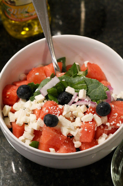 Watermelon & Feta Salad and other meal planning inspiration! 