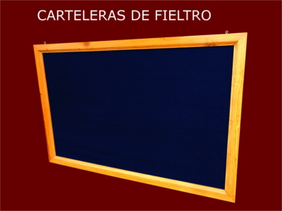 Carteleras de fieltro - carteleras de corcho