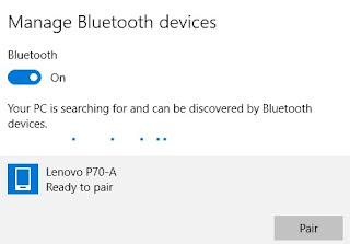 Cara Mengirim File Lewat Bluetooth laptop windows 10