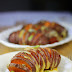 Cheesy Hasselback Sweet Potatoes