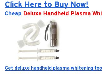 Get deluxe handheld plasma whitening tool
