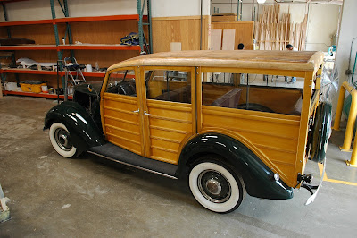 Woodworking with James Santhon: 37 Ford Woody Estate Wagon