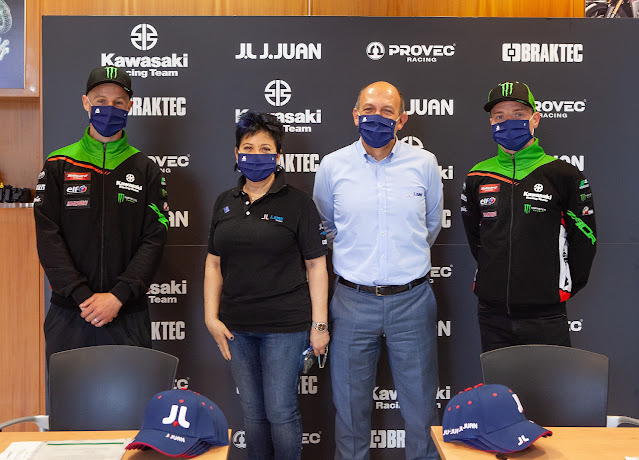 Kawasaki Racing Team and Juan