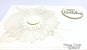 Nigezza Creates with Stampin' Up! Sunflower Dies