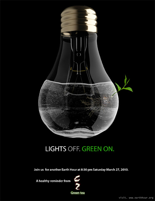 15 Contoh Gambar Desain Poster Lingkungan "Go Green 