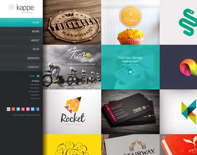 Free Web PSD Theme