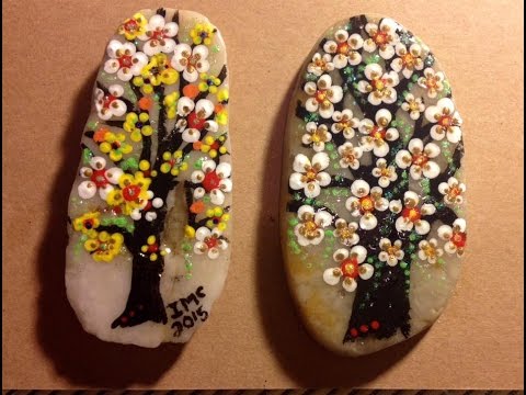 beautifuly stones painting by Sehnaz Bac