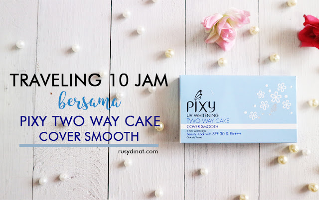 Bedak, Beauty, PIXY Two Way Cake Cover Smooth, Make Up