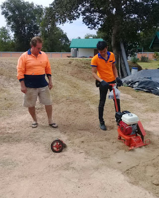 Wacker packer or Soil compacter with Honda Engine Thailand