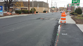 West Central St partially paved