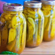 Pickling time - Zesty bread and butter pickles