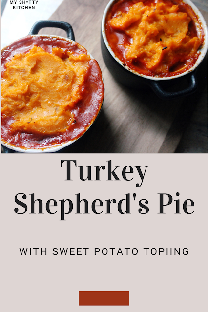 Turkey and Sweet Potato Shepherd's Pie